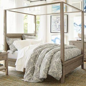 PB Gray Jacquard Duvet Cover, King/Cal. King